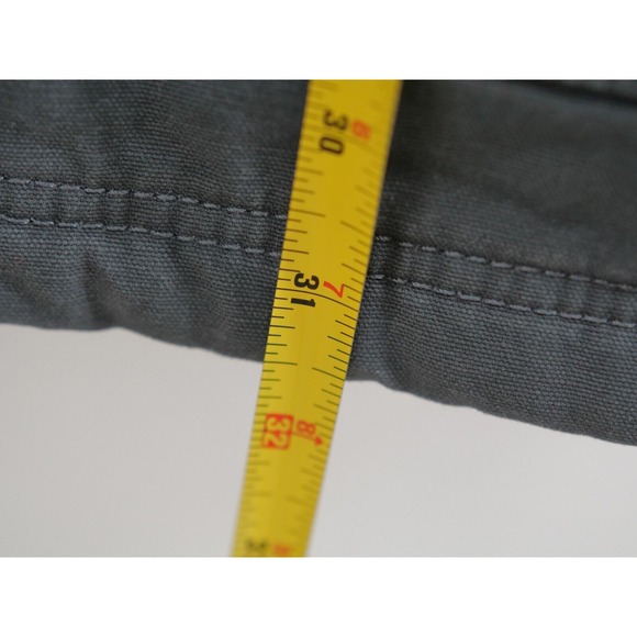 Wrangler Men's Pinstripe‎ Navy Button Down Barn Coat XL 112318249 - Picture 10 of 12